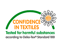 Logo Confidence in textiles
